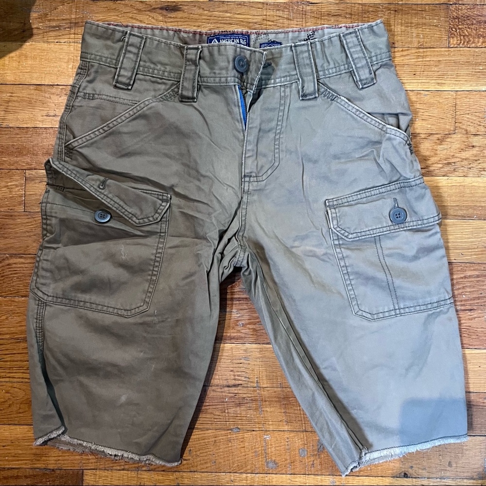 Cargo shorts men size 30,    American rag